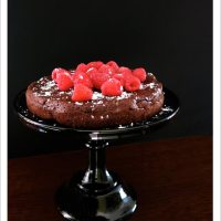 Chocolate Olive Oil Truffle Cake [Dairy-Free & Gluten-Free]